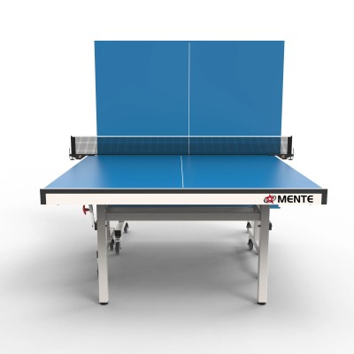 Folding mobile table tennis table