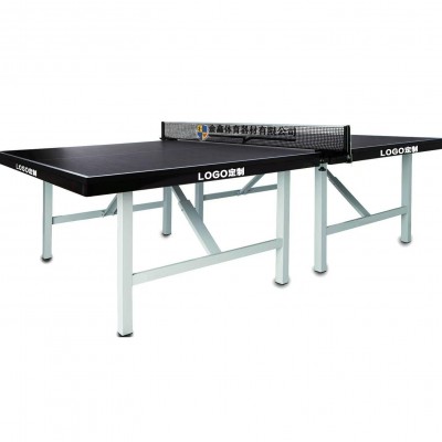 Indoor folding table tennis table without wheels