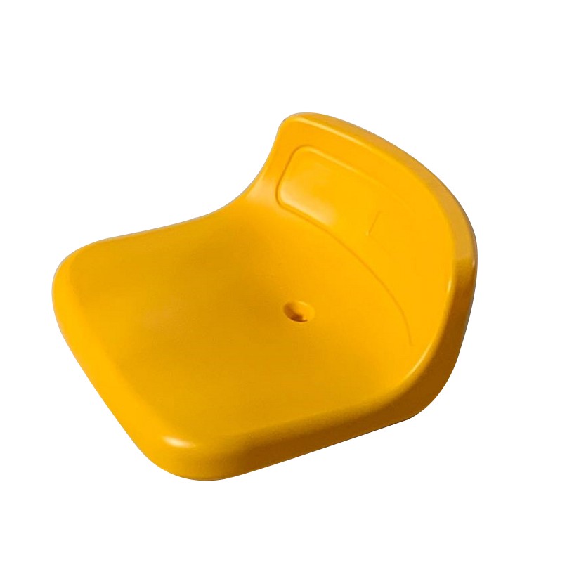 Low back blow molded seat